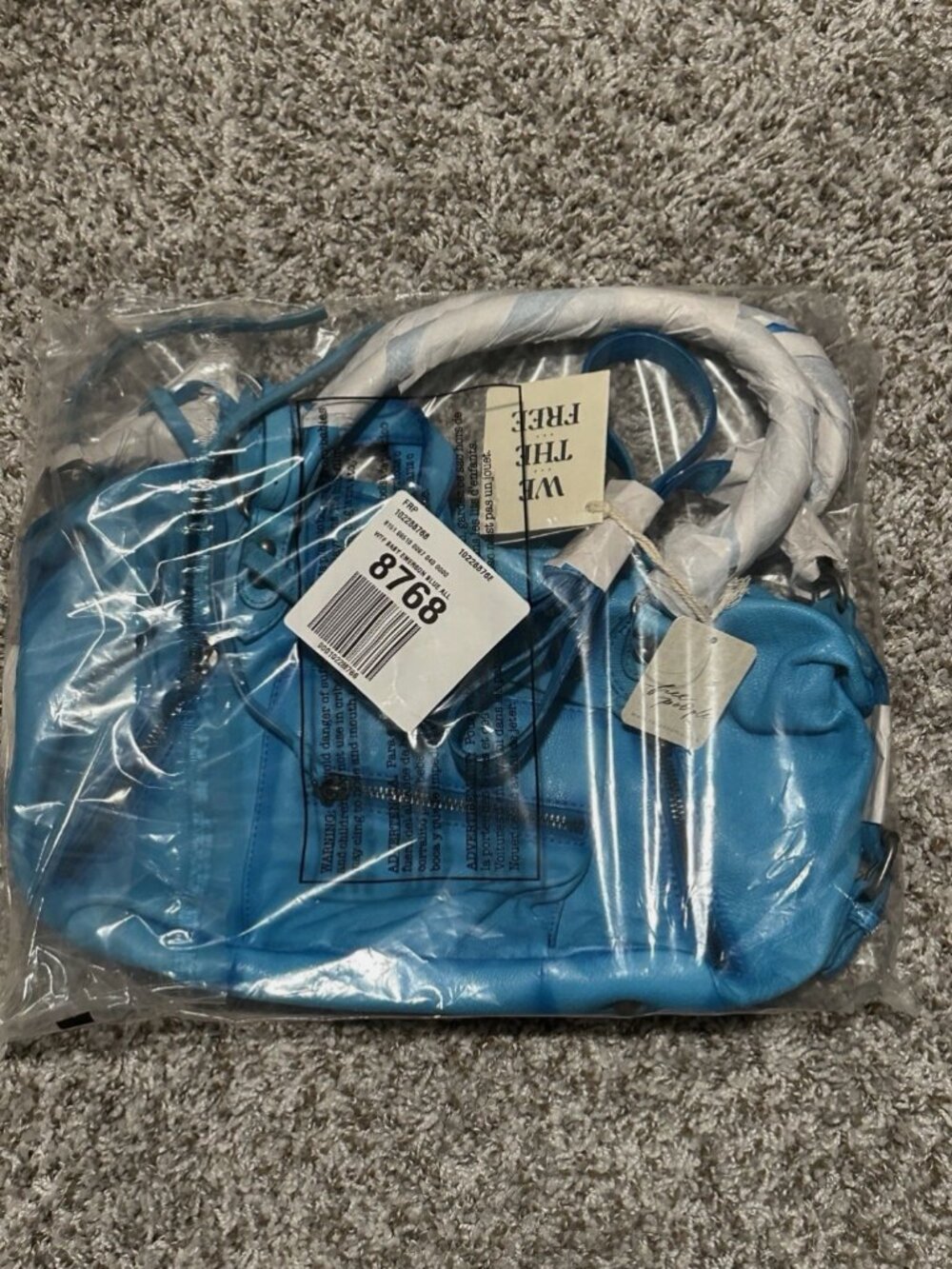 Free People We the Free Baby Emerson Cerulean Blue RARE! NWT